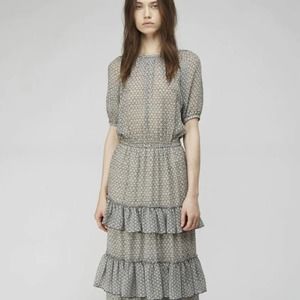 Isabel Marant Gray Midi Dress